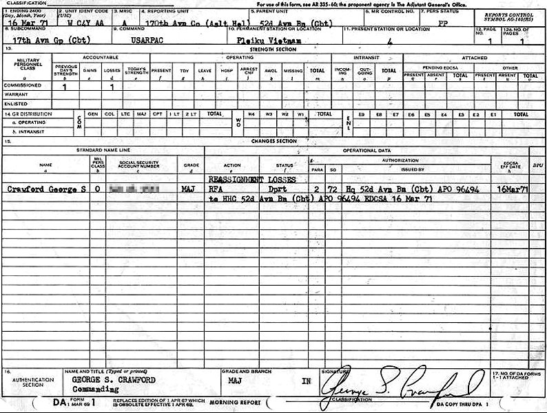 DA-1 Morning Report